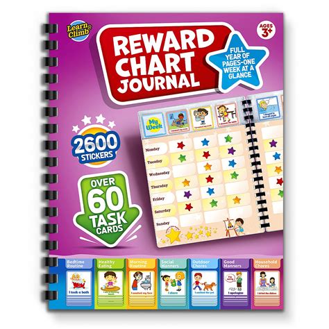 Buy Reward & Behavior Journal for Kids - Weekly Chart Online at ...