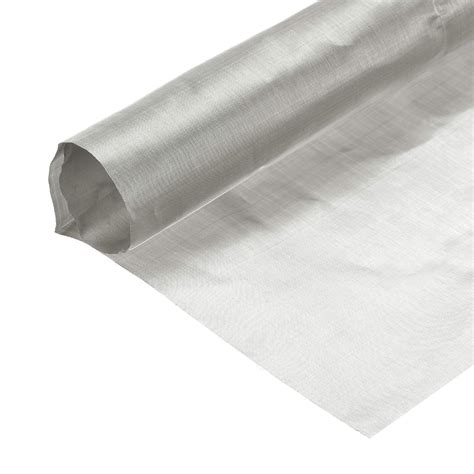 Buy uxcell Woven Wire Mesh 320x300mm, 350 Mesh 304 Stainless Steel, for ...