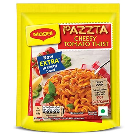 MAGGI Pazzta Cheesy Tomato Twist Pasta, Delicious Italian Style Instant ...