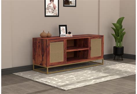 Buy Trove TV Unit (Teak Finish) Online Furniture in India : Urbanwood