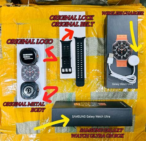 Galaxy Watch Ultra 7 With Amoled 60hz Display | ON/OFF Logo | Original ...