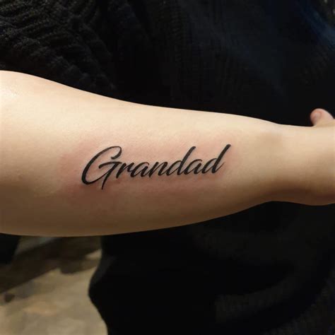 Script Tattoo Script Flower Script 2 Temporary Tattoo | PAPERSELF