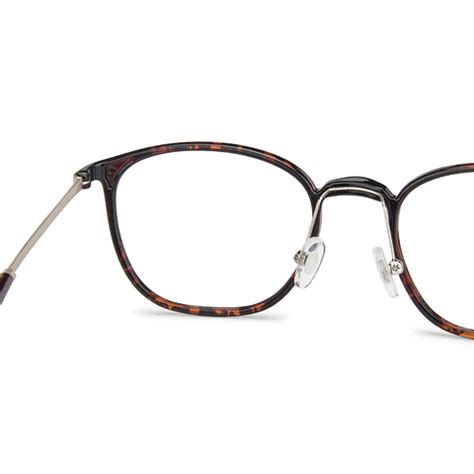 Brown Tortoise Matte Gold Full Rim Square Lenskart Air Online Air ...