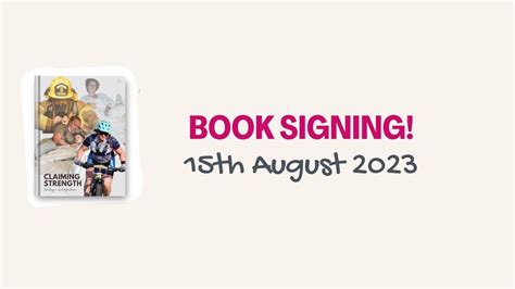 Claiming Strength Book Signing, Beach Please Drink Company, Cheyenne ...