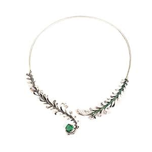 Shaya by CaratLane Set Free Oxidized Necklace in 925 Silver : Amazon.in ...