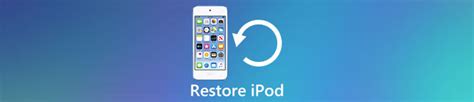 Image result for Restore iPod From Computer