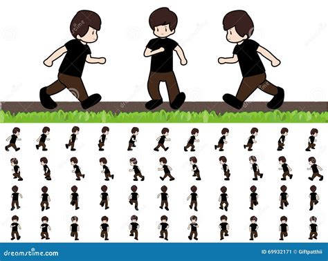 Image result for Simple Walking Frames Animation