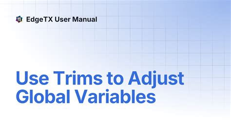 Rezultat imagine pentru EdgeTX Models Setup