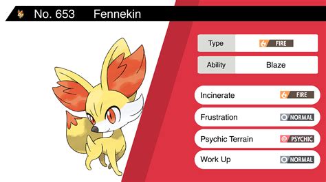 Pokemon Fennekin Evolution Chart 的图像结果