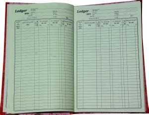 sky prints Ledger book Front + Back (200 pages) 70 gsm paper, pages ...