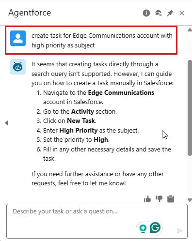 Custom Agent Using Flows in Salesforce 的图像结果