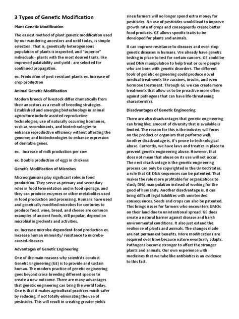 What Is Genetic Modification 的图像结果