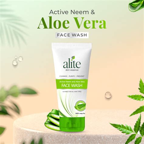 Alite Neem & Aloevera Face Wash - 70gm | Refresh Your Skin – Alite Skin ...