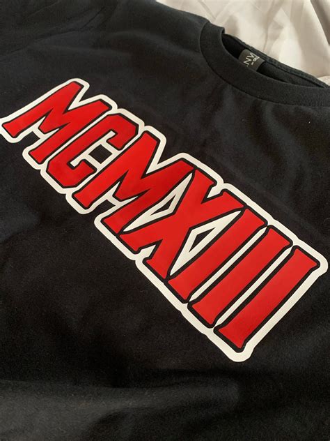MCMXIII (1913 Roman Numerals) | Hoodie shirt, Shirts, Team logan