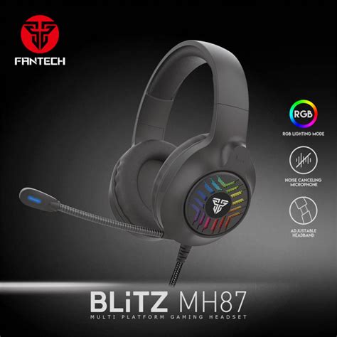 Slusalice Gaming Fantech MH87 Blitz crne - Mob-Shop