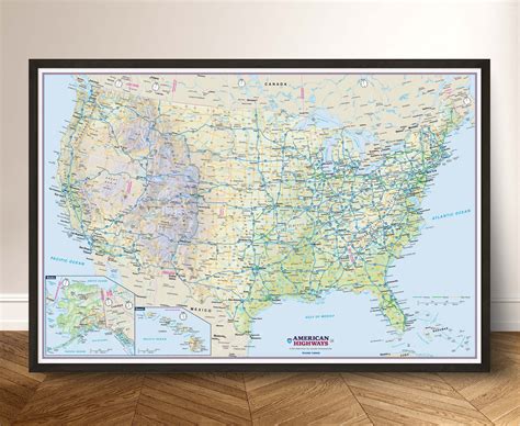 Us Interstate Highway Map
