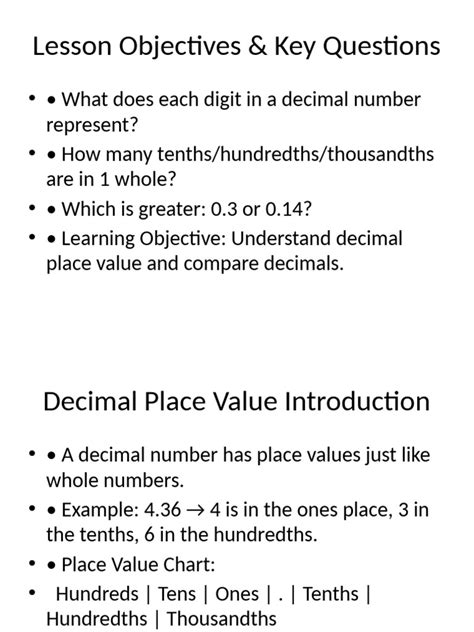 Image result for Lessons for Place Value Using Decimal Numbers