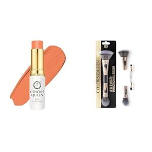 Colors Queen Perfect Oil Free Base Concealer (Orange, 8g) + 4 in 1 ...