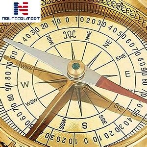 4" Sundial Compass - Solid Brass Sun Dial : Amazon.in: Sports, Fitness ...