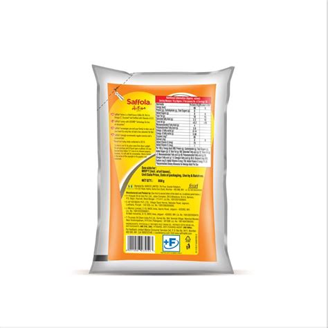 Buy Saffola Active Refined Cooking oil | Rich in Omega 3 & Oryzanol ...