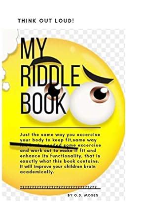 My Riddle Book: The riddle book, riddle for the family, brain teaser ...