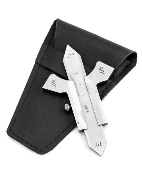 Buy QWORK Weld Gauge 0-5/16 inch Weld gauge inspection ruler Vernier ...