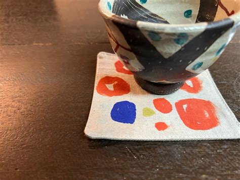 コースター オレンジと青と黄 | SR+MCC