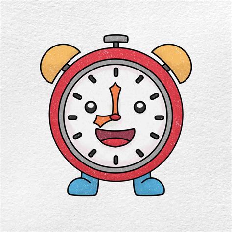 Image result for working clock drawing