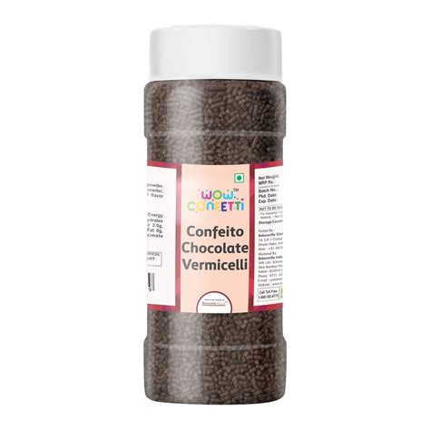Wow Confetti™ Confeito Chocolate Vermicelli (Sprinkles), 125g : Amazon ...