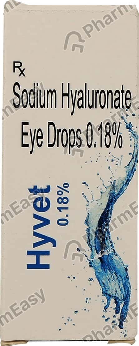 Hyvet 0.18 % Eye Drop (5): Uses, Side Effects, Price & Dosage | PharmEasy