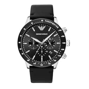 Emporio Armani AR11243 Black Steel 316 L Man Watch : Amazon.in: Fashion