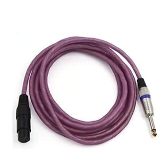 3NH® 10ft Pink XLR Female to 6.5mm TRS Male Microphone Stereo Audio ...
