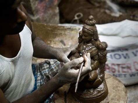 D'source Design Gallery on Terracotta Idol Making - The Black Clay ...