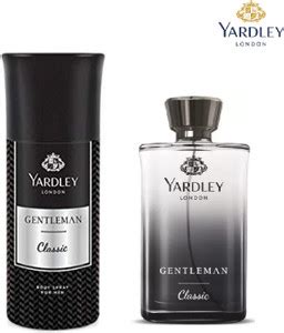 Yardley London Gentleman Classic Deodorant (150 ml) & Eau de Parfum ...