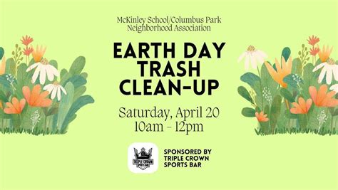 Neighborhood Earth Day Trash Pick-up, Tumea And Sons Restaurant ...
