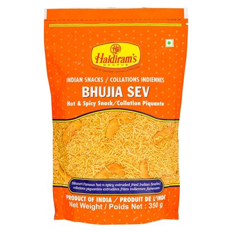 Haldiram's Nagpur Bhujia Sev, Spicy, 400 Gram : Amazon.in: Grocery ...