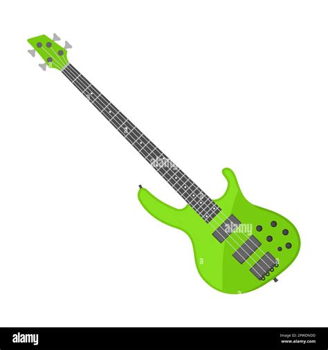 Green Electric Guitar Clip Art