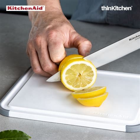 Buy Kitchenaid Classic Chopping Board White Online at thinKitchen