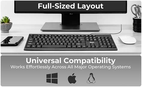 Amazon.in: Buy Foxin Keylite Wired USB Keyboard | 104 Keys with ...