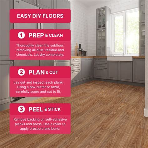 Snapklik.com : LUCiDA SURFACES Luxury Vinyl Floor Tiles-Peel & Stick ...