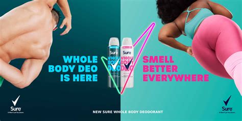Whole Body Deodorants | Up to 72 hrs protection | Sure® UK