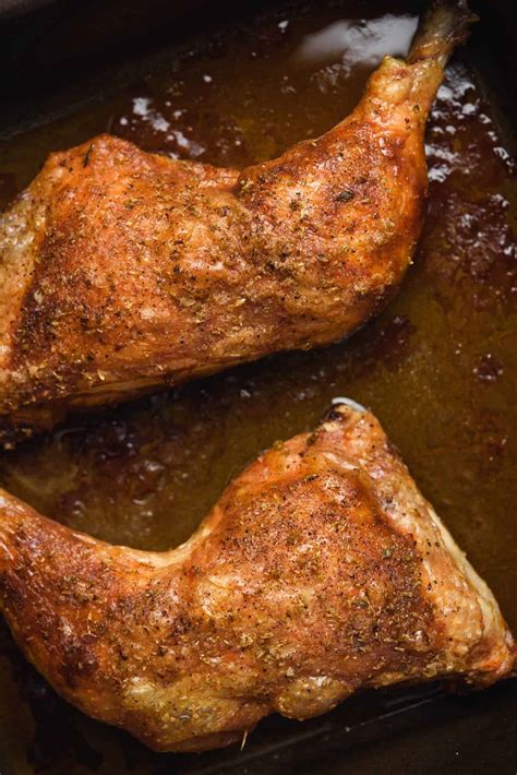 Oven Roasted Chicken Quarters - Real Greek Recipes