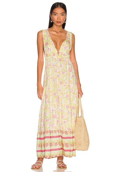 Maaji Eva Maxi Dress in Lemonade | REVOLVE