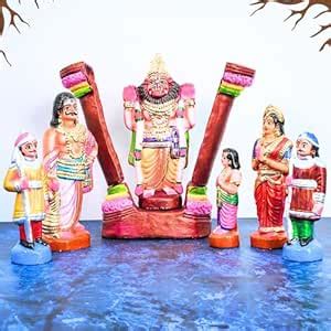 Buy PujaNPujari Bhaktha Prahlada Clay Golu Dolls Set of 9Pcs ...