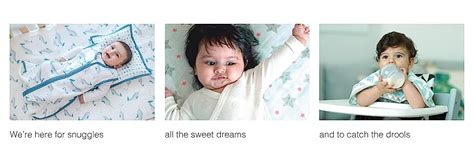 Masilo Organic Cotton Muslin Burp & Bibs Toddlers Cloth Gift Set for ...