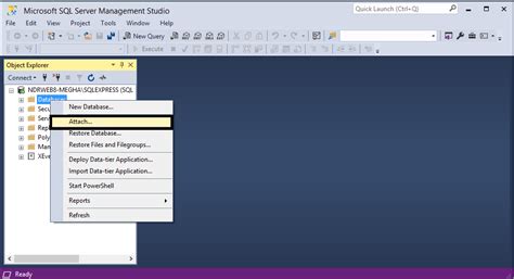 Image result for SQL MDF File