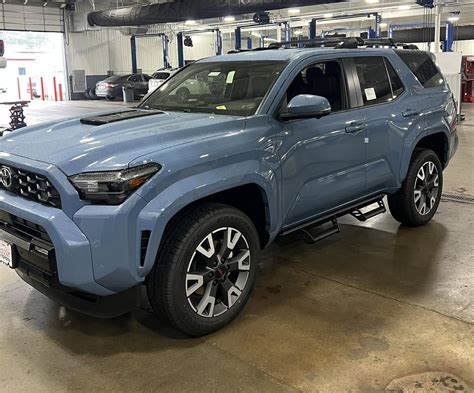 Heritage Blue TRD Sport Premium w/ Softex Black Interior 2025 4Runner 6th gen first look | 2025 ...