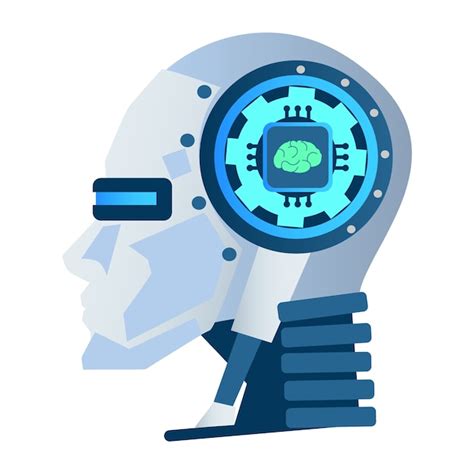 Futuristic robot illustration | Free PSD