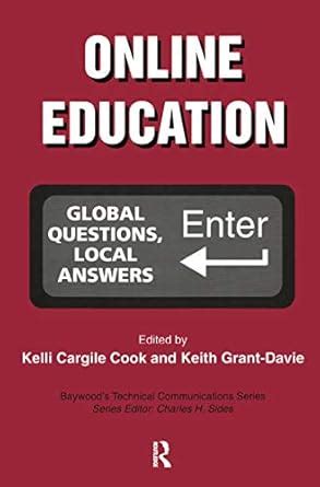 Buy Online Education: Global Questions, Local Answers (Baywood's ...