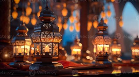 During month of Ramadan, Muslims decorate homes with brightly lit ...